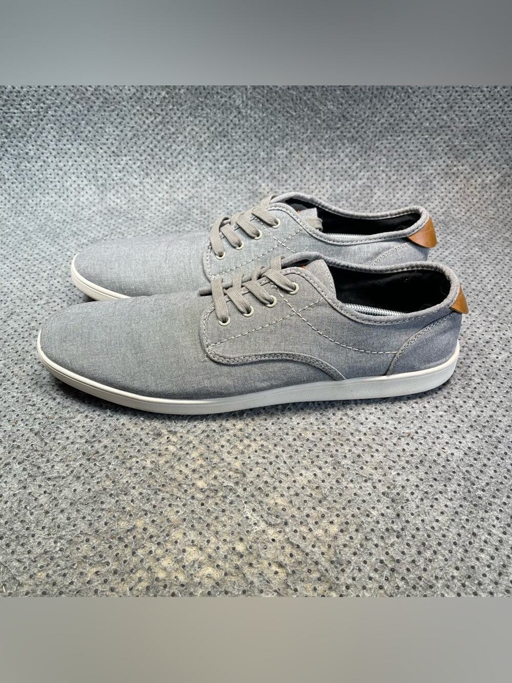 Steve Madden Fenta Grey Dress Shoes Size 14 Men’s